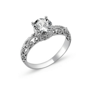OLIVIE Stříbrný prsten OLIVIE s kubickým zirkonem 1272 Velikost prstenů: 6 (EU: 51-53) Ag 925; ≤2,4 g.