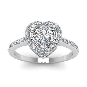 OLIVIE Stříbrný prsten SRDCE 2974 Velikost prstenů: 5 (EU: 49-50) Ag 925; ≤2,5 g.