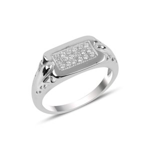OLIVIE Pánský stříbrný prsten 3724 Velikost prstenů: 11 (EU: 65-67) Ag 925; ≤ 5 g.