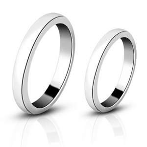 OLIVIE Snubní stříbrný 3mm prsten 8478 Velikost prstenů: 10 (EU: 62-64) Ag 925; ≤2,2 g.