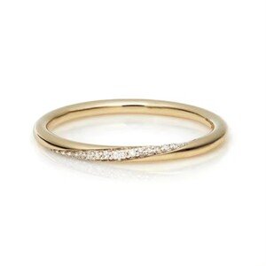 OLIVIE Stříbrný prstýnek GOLD 8812 Velikost prstenů: 8 (EU: 57-58) Ag 925; ≤1,1 g.