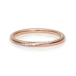 OLIVIE Stříbrný prstýnek ROSE 8814 Velikost prstenů: 10 (EU: 62-64) Ag 925; ≤1,1 g.