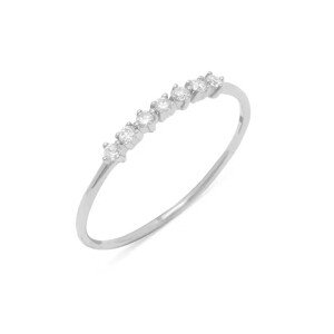 OLIVIE Stříbrný něžný prstýnek 8858 Velikost prstenů: 8 (EU: 57-58) Ag 925; ≤0,8 g.