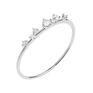 OLIVIE Stříbrný prsten HVĚZDNÉ NEBE 8864 Velikost prstenů: 5 (EU: 49-50) Ag 925; ≤0,8 g.