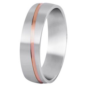 Beneto Pánský bicolor prsten z oceli SPP07 70 mm