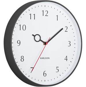 Karlsson Designové nástěnné hodiny KA5992BK