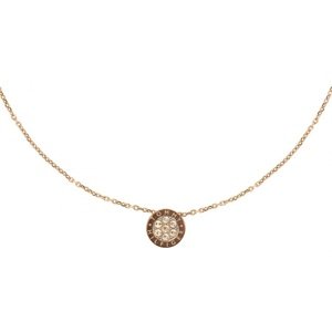 Tommy Hilfiger Stylový bronzový náhrdelník s přívěskem 2780579