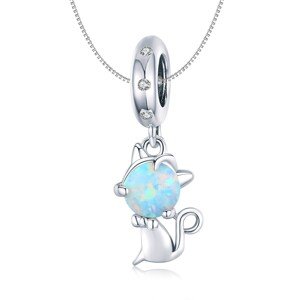 Linda's Jewelry Stříbrný náhrdelník Cute Cat Ag 925/1000 INH114