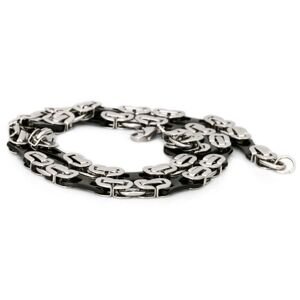 Sam's Artisans Pánský náhrdelník Black Steel chirurgická ocel INHM001